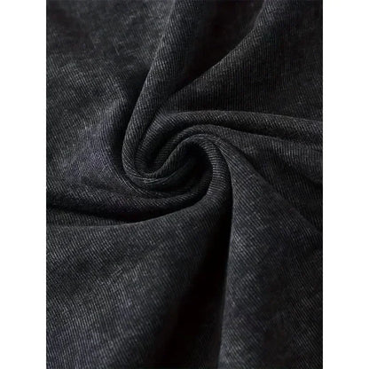 Gothic Angel Washed Oversized T-Shirt